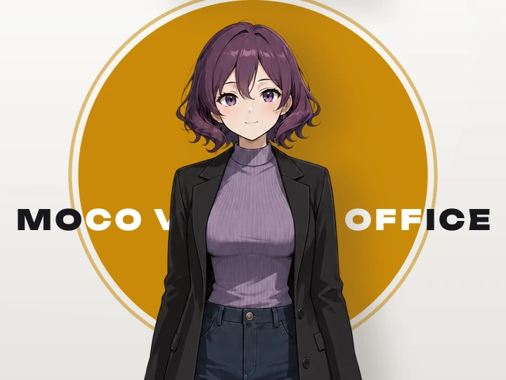 アヤメの立ち絵（上半身）
