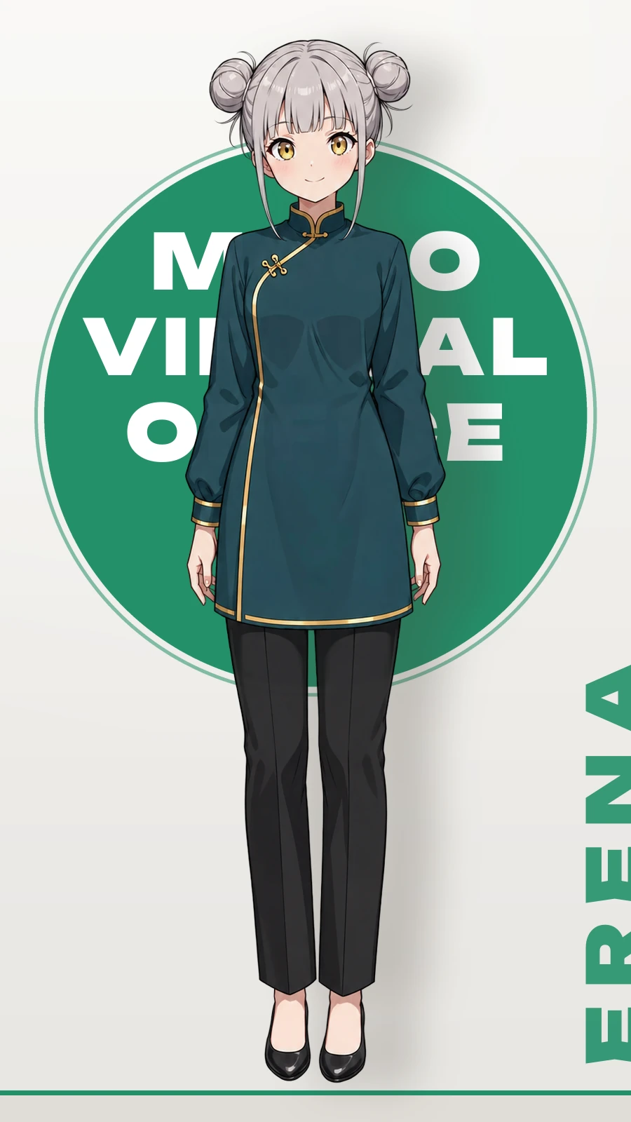 エレナの立ち絵（全身）