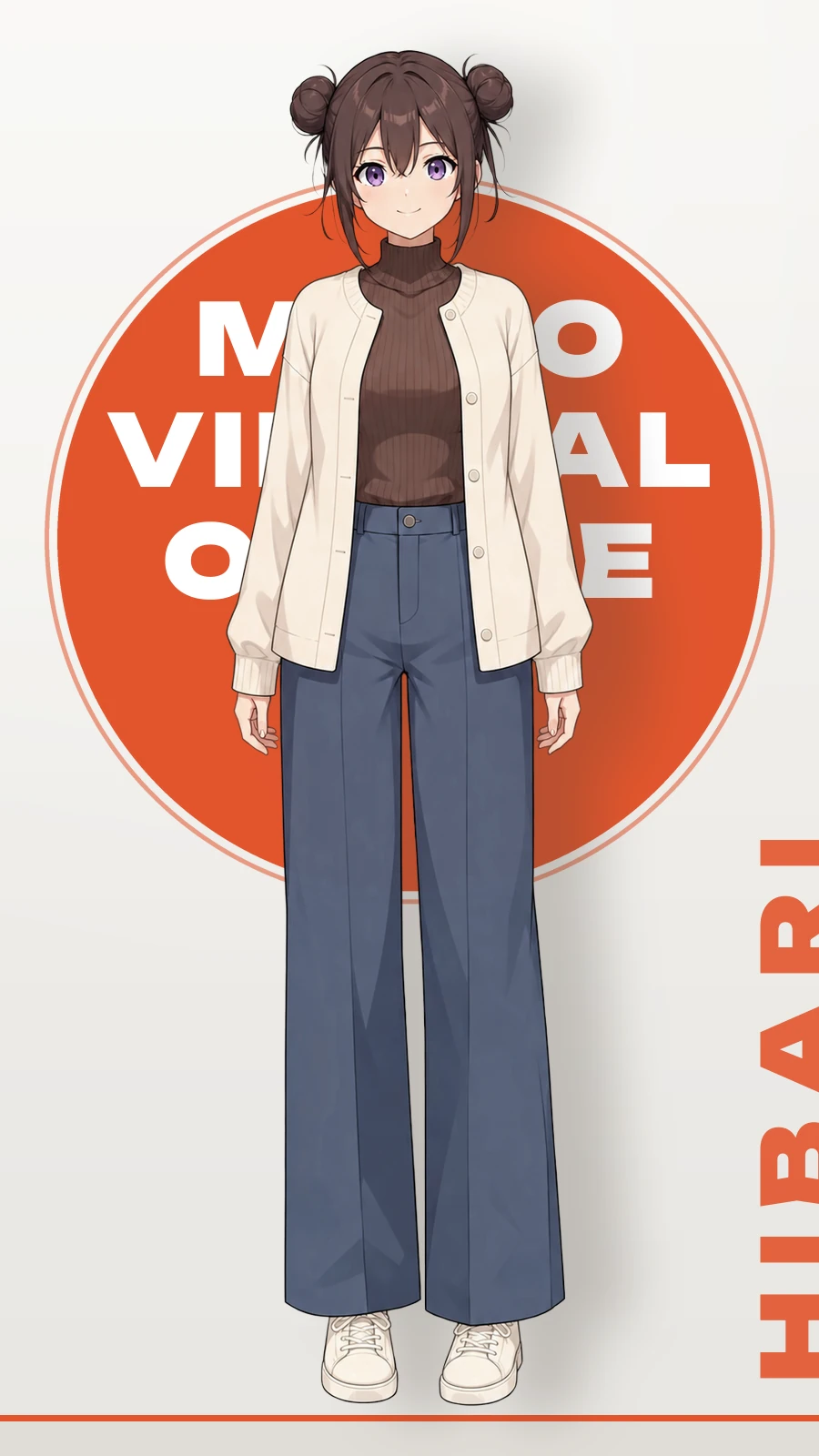 ヒバリの立ち絵(全身)