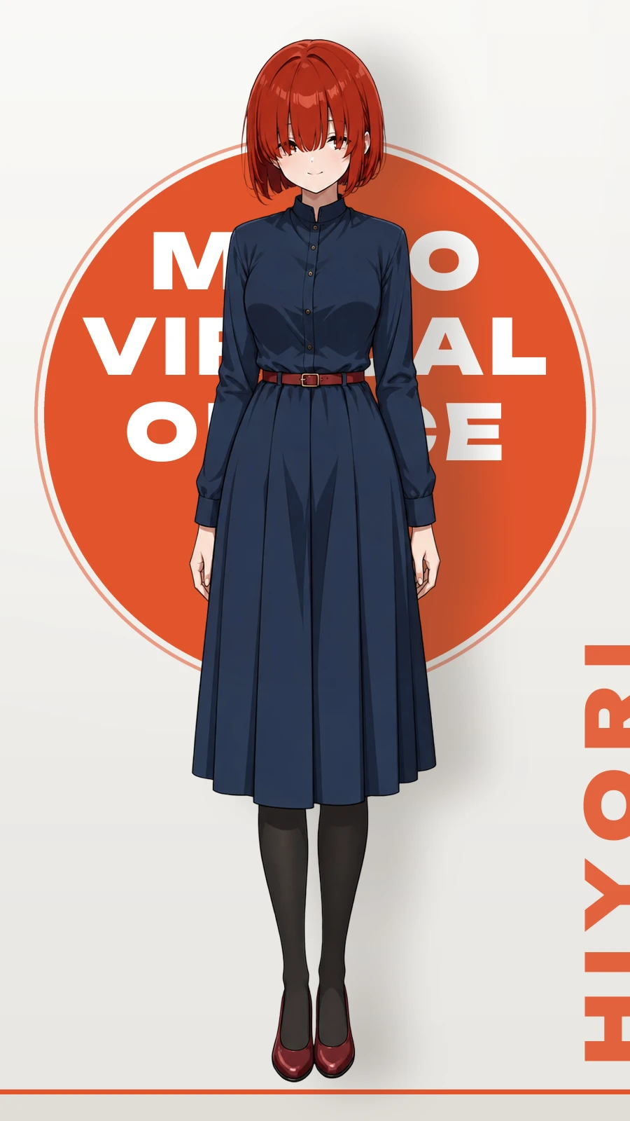 ヒヨリの立ち絵(全身)