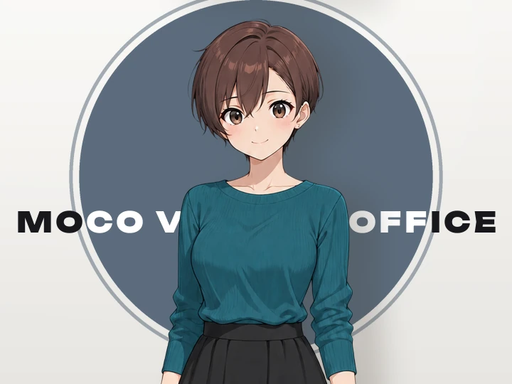 ホノカの立ち絵（上半身）