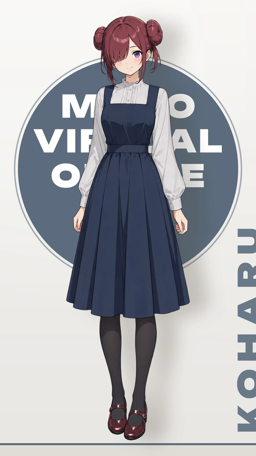 コハルの立ち絵(全身)