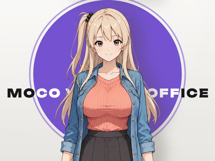 メグミの立ち絵（上半身）