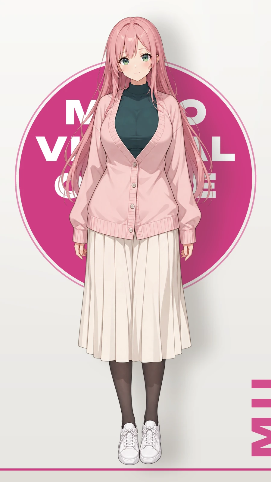 ミイの立ち絵（全身）