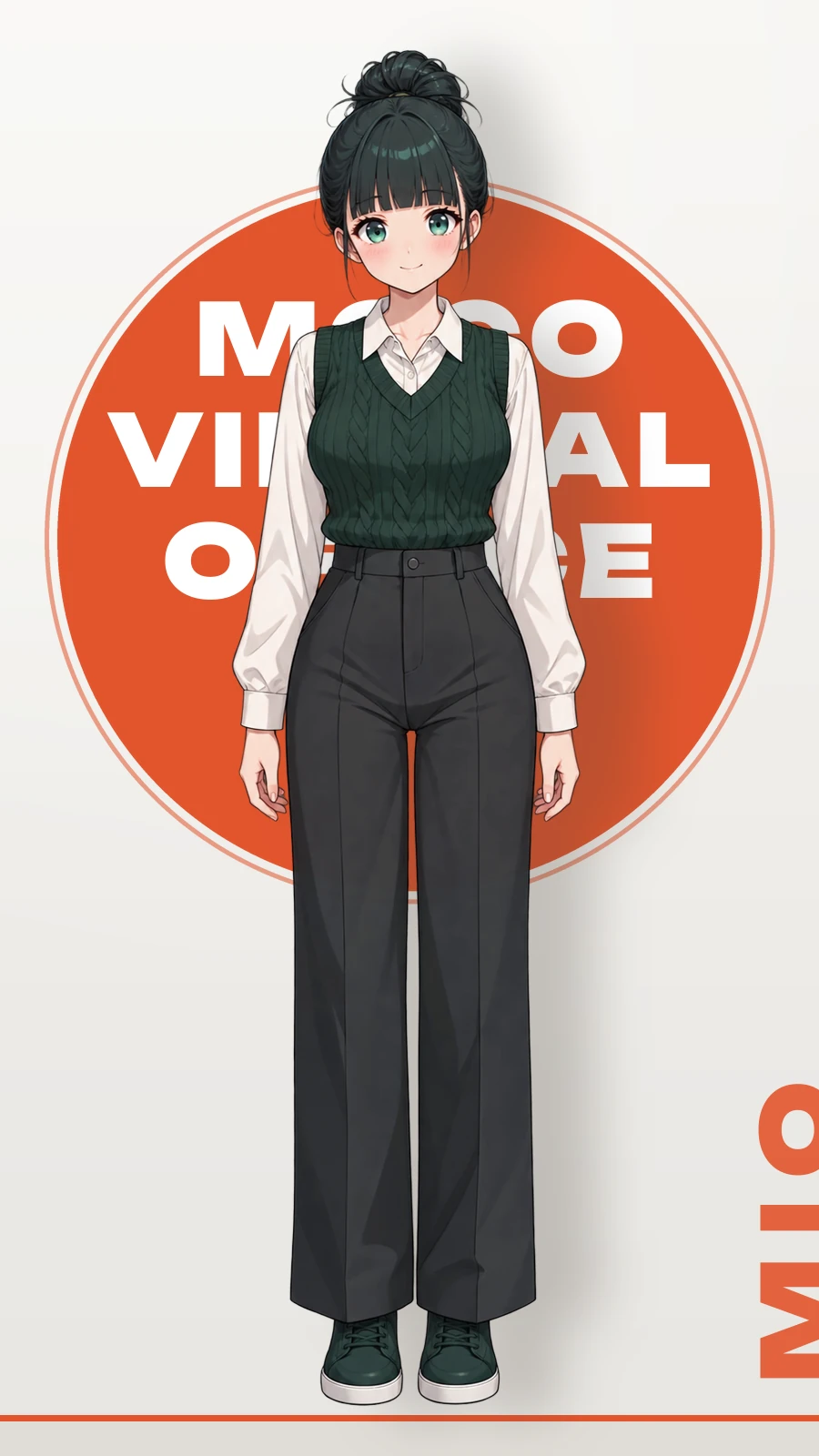 ミオの立ち絵(全身)