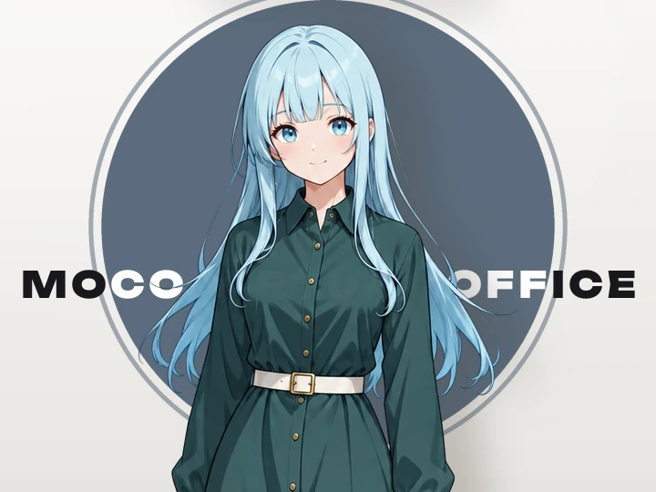 レイナの立ち絵（上半身）