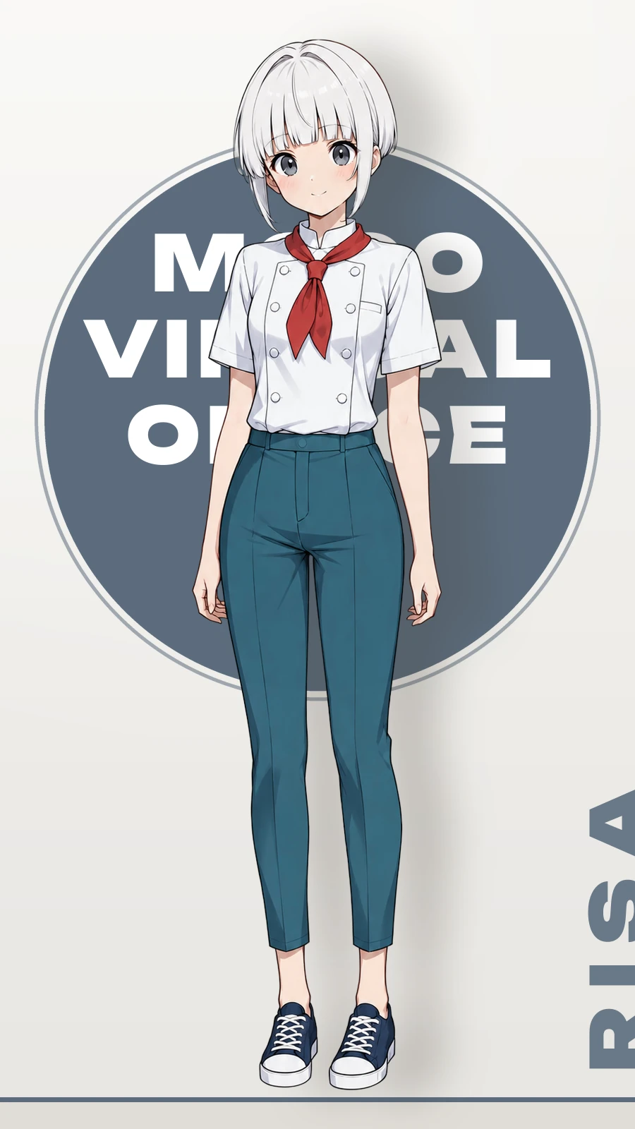 リサの立ち絵（全身）